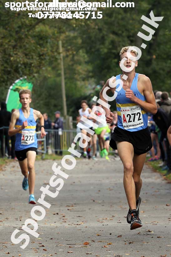 Mens under-17 3 stage road relay, 2019 ERRA 6 and 4 Stage Relay and Young Athletes.  Photo: David T. Hewitson/Sports for All Pics